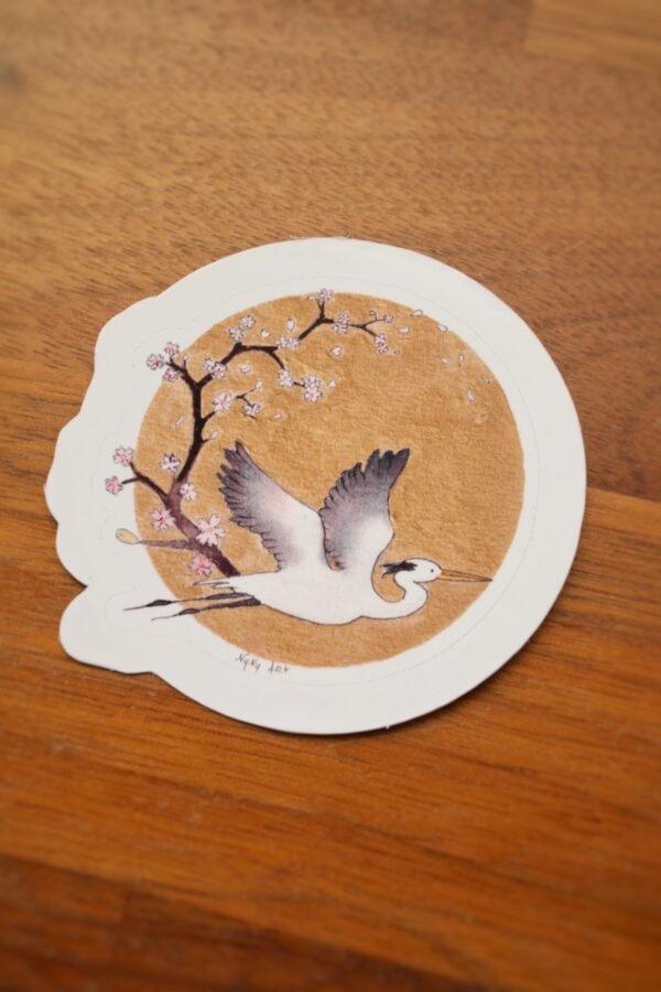 Sticker "Héron" – Image 2