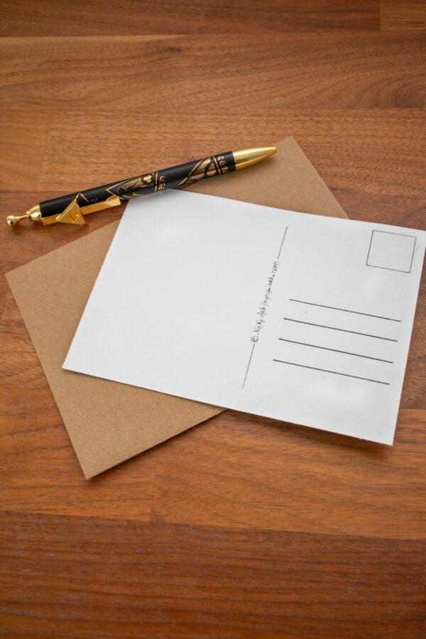 Carte postale Carpes Koï – Image 3