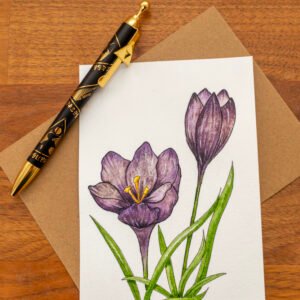 Carte postale Crocus