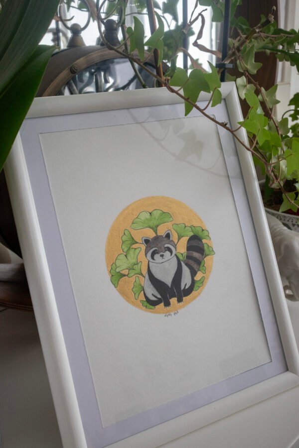 Le Tanuki protégeant la forêt de Ginkgo – Image 2