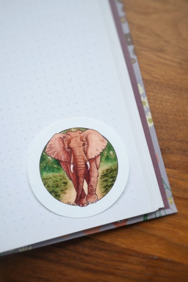 Sticker "Eléphant" – Image 3