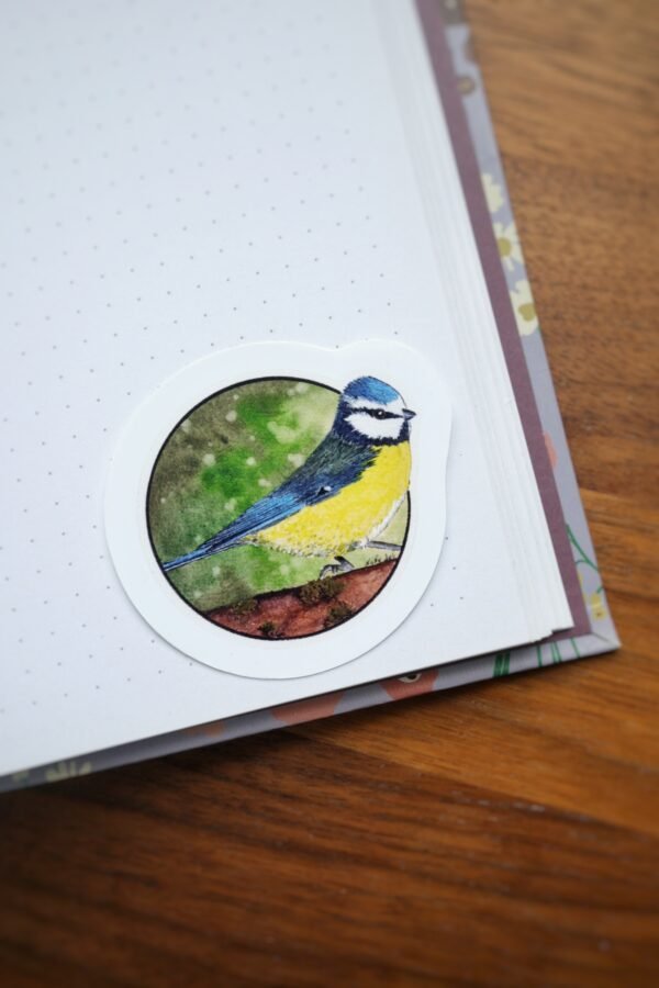 Sticker "La mésange bleue" – Image 3