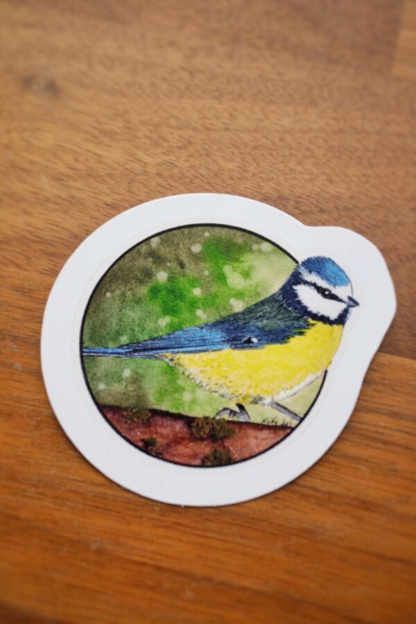 Sticker "La mésange bleue" – Image 2